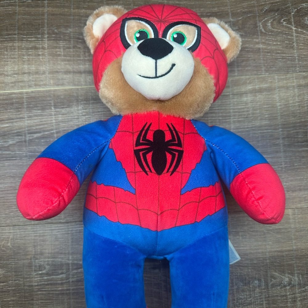 Marvel Spider Hero Plush Build a Bear- Red and Blue